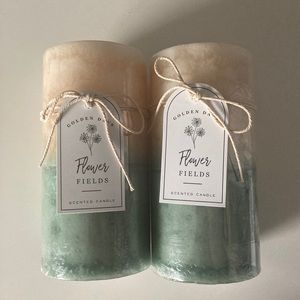 Decorative Scented Candle ~ Set of 2